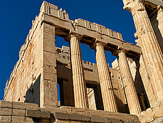 Propyläen Bildansicht Reiseführer  von Athen 