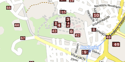 Herodes-Atticus-Theater Athen Stadtplan
