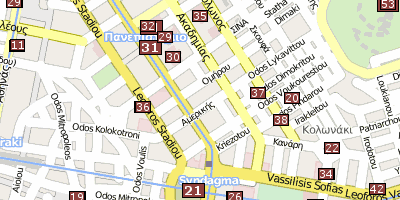 Historisches Nationalmuseum Stadtplan