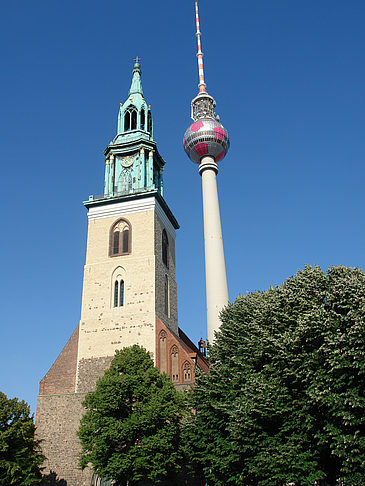 Fotos Fernsehturm und Marienkirche