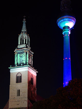 Foto Marienkirche und Fernsehturm