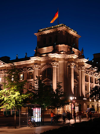 Fotos Reichstag bei Nacht