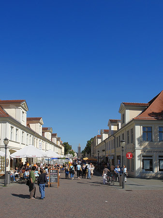 Foto Fußgängerzone der Brandenburger Straße