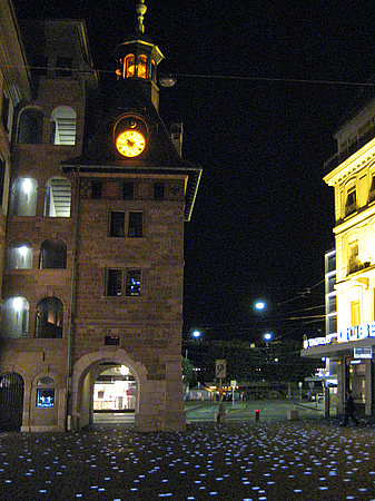 Innenstadt bei Nacht Foto 