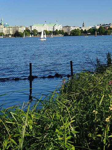 Fotos Blick nach Osten von der Außenalster | Hamburg