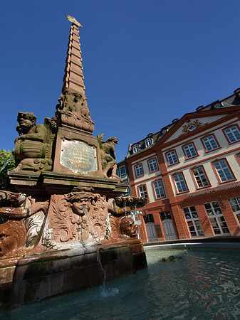 Haus zum Grimmvogel mit Liebfrauenbrunnen