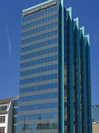 Schweizer National mit Häusern Foto 