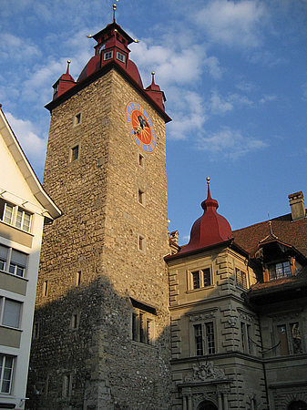Foto Rathausturm - Luzern