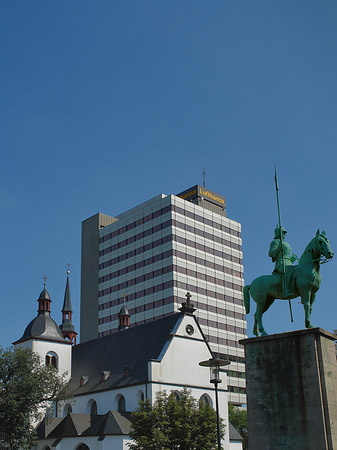 Fotos Alte Abtei vor neuer Lufthansa | Köln