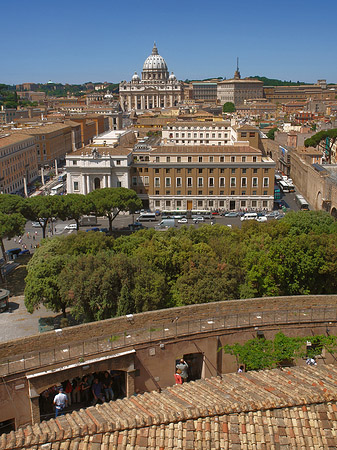 Blick zum Vatikan Foto 