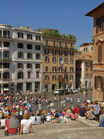 Fotos Menschen an der Treppe | Rom