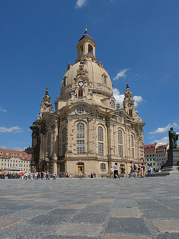 Foto Frauenkirche und Neumarkt