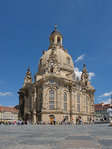 Foto Frauenkirche und Neumarkt
