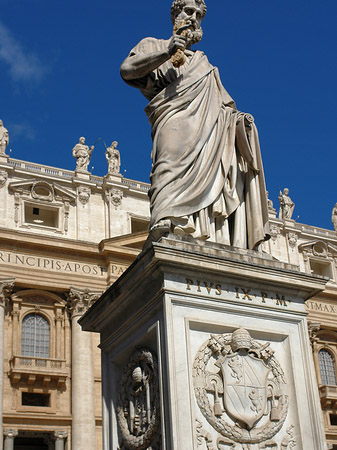 Foto Statue des Heiligen Petrus
