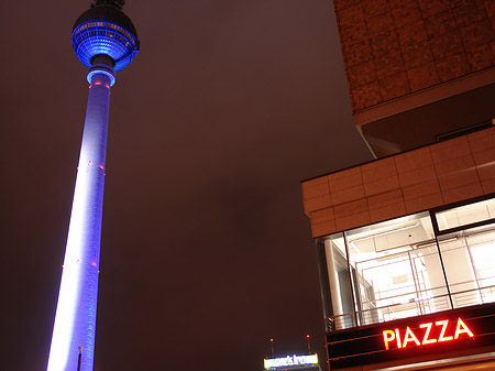 Foto Fernsehturm am Alexanderplatz - Berlin