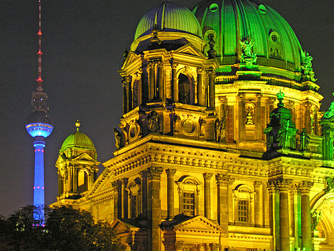 Fotos Berliner Dom bei Nacht