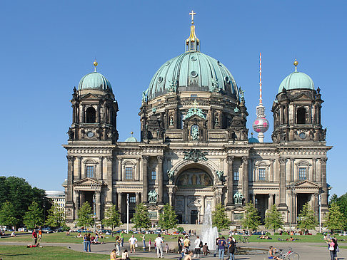 Fotos Berliner Dom mit Fernsehturm | Berlin