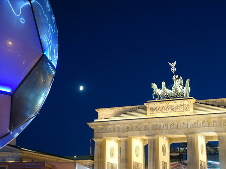 Foto Brandenburger Tor bei Nacht