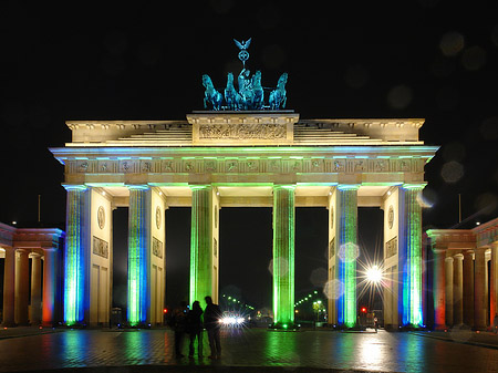 Brandenburger Tor bei Nacht