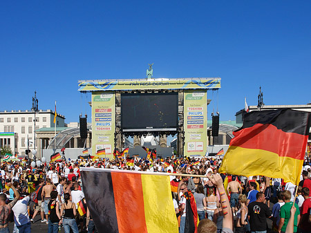 Foto Deutsche Fahnen