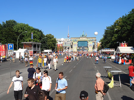 Fotos Fanmeile am Brandenburger Tor
