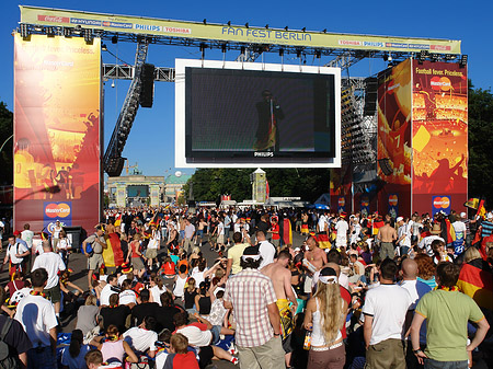 Foto Hintere Leinwand - Berlin