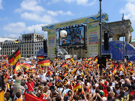 Foto Leinwand und Fans