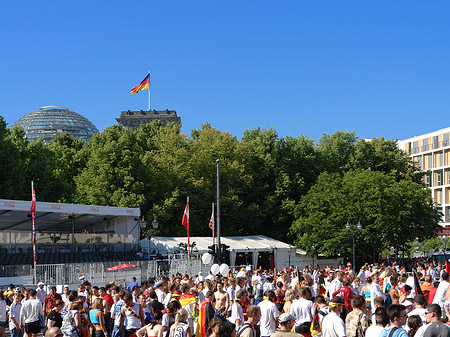 Fanmeile am Reichstag