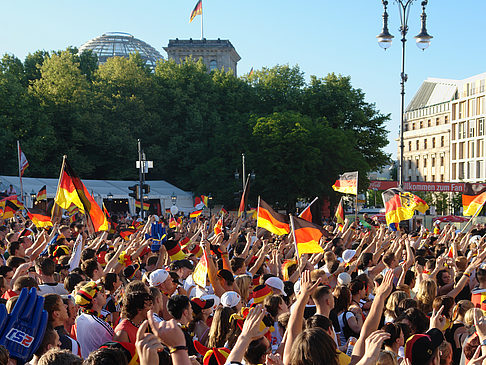 Fotos Fanmeile am Reichstag