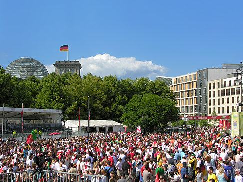Fotos Fanmeile am Reichstag