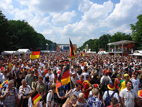 Foto Blick Richtung Siegessäule