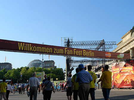 Foto Willkommen zum Fanfest in Berlin - Berlin