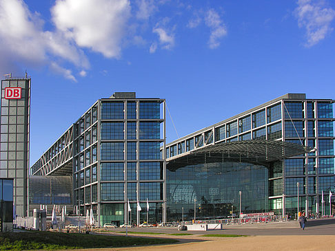 Blick auf den Hauptbahnhof Fotos