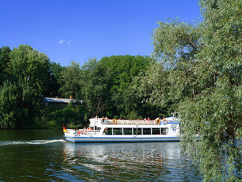 Fotos Schiffe an der Pfaueninsel