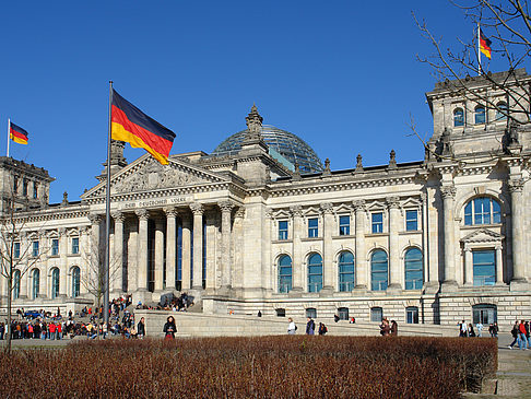 Foto Blick auf Reichstag - Berlin