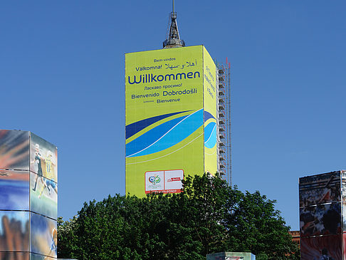 Foto Rotes Rathaus zur WM 2006