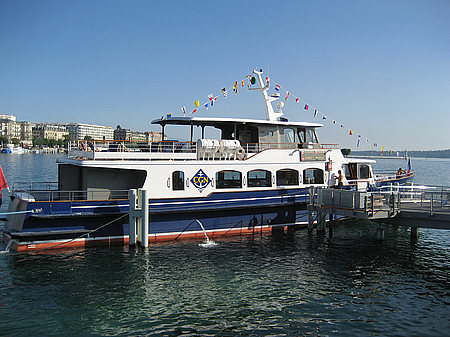 Foto Boote im Hafen - Genf