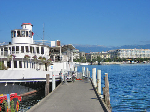 Foto Boote im Hafen - Genf