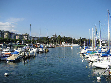 Foto Boote im Hafen