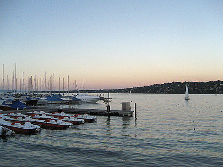 Foto Boote im Hafen