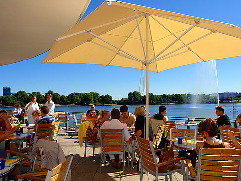 Fotos Brunchterrasse auf dem Alster Pavillon