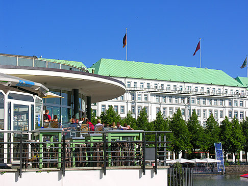 Brunchterrasse auf dem Alster Pavillon Fotos