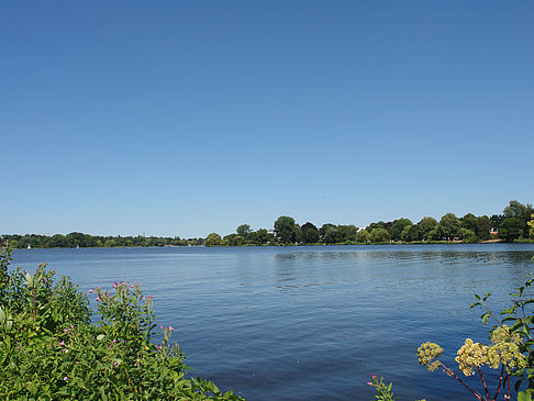Fotos Badestrand an der Außenalster
