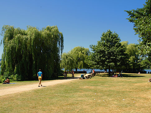Fotos Badestrand an der Außenalster