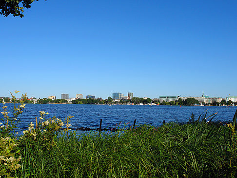 Foto Blick nach Osten von der Außenalster