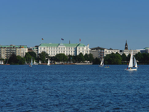 Fotos Segeln auf der Außenalster