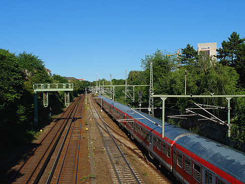 Foto Bahn Gleise