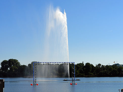 Fontäne auf der Binnenalster