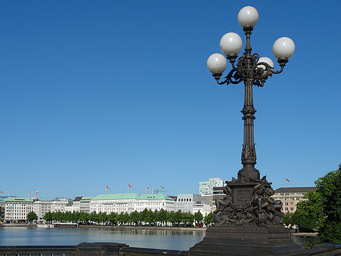 Foto Laterne und Binnenalster