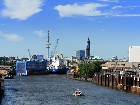 Foto Blick auf die Innenstadt - Hamburg